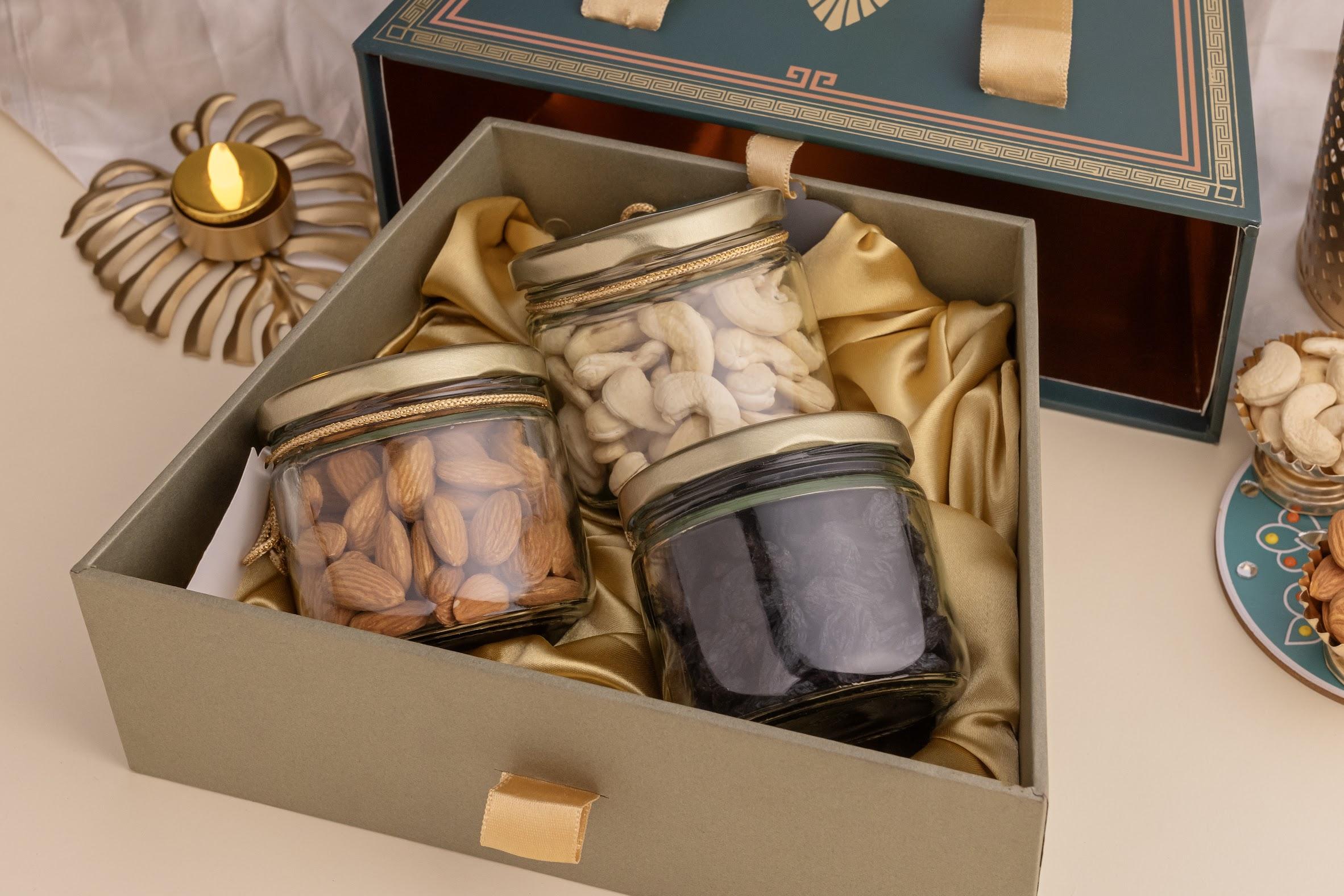 Premium gift box with treats